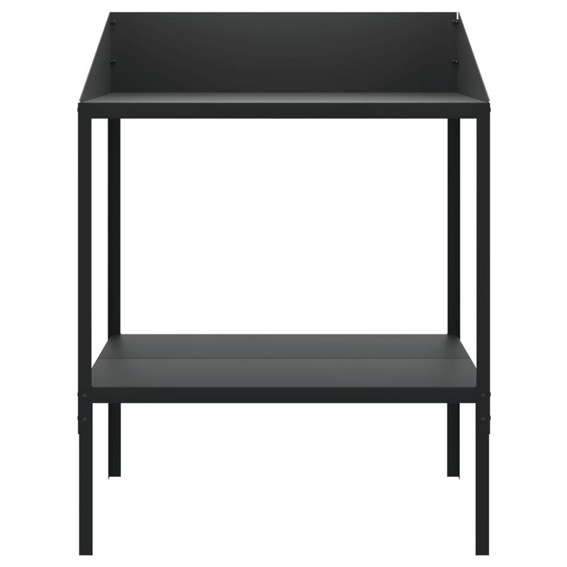 Casa si Gradina - Gradinarit si plante - Plante si ghivece - Ghivece si suporturi - Suport de plante, antracit, 75,5x54,5x100 cm, otel galvanizat - Infinity.ro