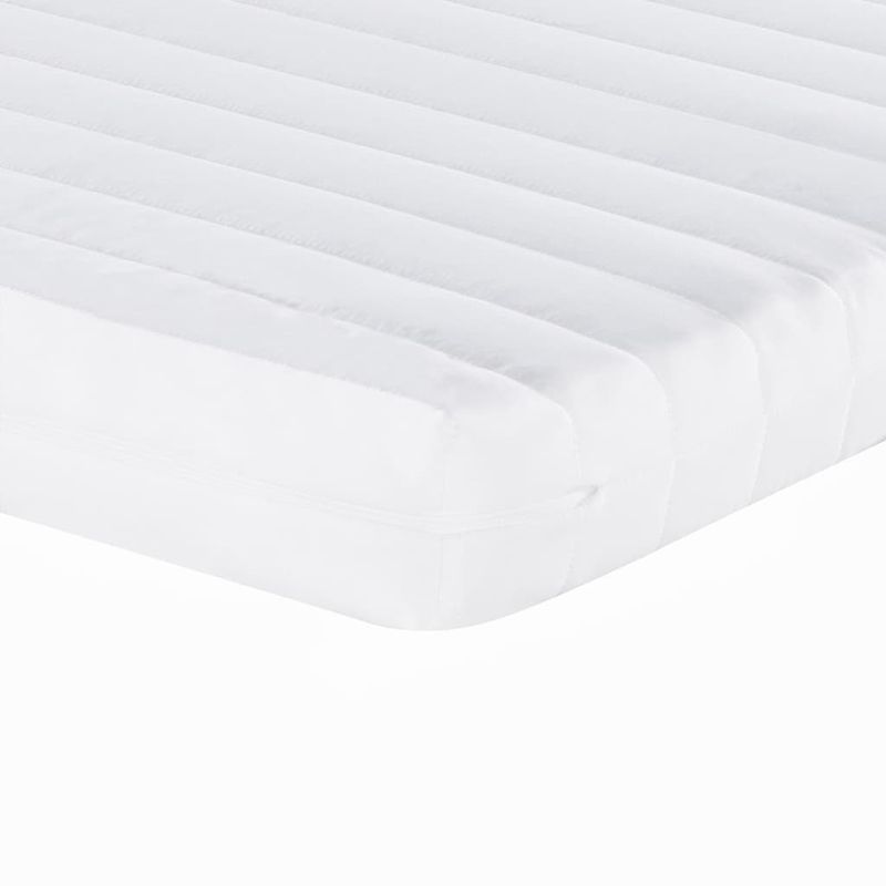 Casa si Gradina - Mobilier - Paturi si accesorii - Paturi - Pat de zi cu extensie si saltele, gri inchis, 100x200 cm textil - Infinity.ro