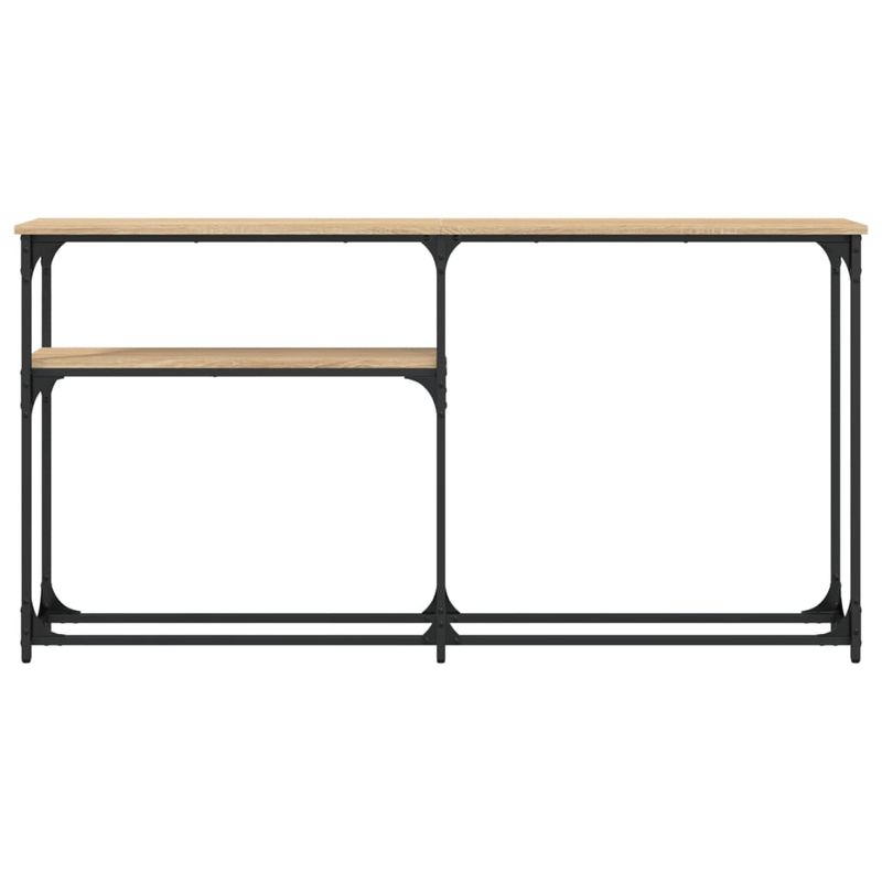 Casa si Gradina - Mobilier - Comode si corpuri - Console - Masuta consola, stejar sonoma, 145x22,5x75 cm, lemn prelucrat - Infinity.ro
