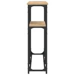 Casa si Gradina - Mobilier - Comode si corpuri - Console - Masuta consola, stejar sonoma, 145x22,5x75 cm, lemn prelucrat - Infinity.ro