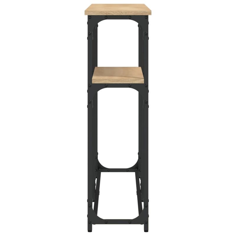 Casa si Gradina - Mobilier - Comode si corpuri - Console - Masuta consola, stejar sonoma, 145x22,5x75 cm, lemn prelucrat - Infinity.ro