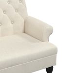 Casa si Gradina - Mobilier - Canapele si coltare - Banchete - Banca cu spatar, panza, 120x62x75,5 cm, textil - Infinity.ro