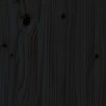 Casa si Gradina - Gradina si terasa - Mobilier exterior - Scaune si sezlonguri gradina - Scaune de bar, 2 buc., negru, 40x42x120 cm, lemn masiv de pin - Infinity.ro