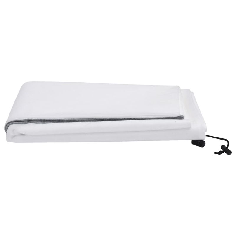 Casa si Gradina - Gradinarit si plante - Unelte gradinarit - Accesorii pentru unelte gradinarit - Protectie de fleece plante, cu fermoar, 70 g/m², 3,14x2,5 m, alb - Infinity.ro