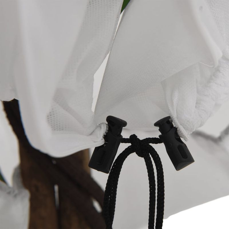 Casa si Gradina - Gradinarit si plante - Unelte gradinarit - Accesorii pentru unelte gradinarit - Protectie de fleece plante, cu fermoar, 70 g/m², 3,14x2,5 m, alb - Infinity.ro