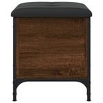 Casa si Gradina - Mobilier - Canapele si coltare - Banchete - Banca de depozitare, stejar maro, 42x42x45 cm, lemn prelucrat - Infinity.ro