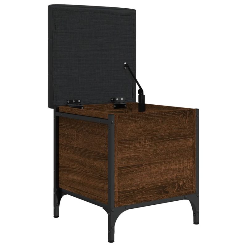 Casa si Gradina - Mobilier - Canapele si coltare - Banchete - Banca de depozitare, stejar maro, 42x42x45 cm, lemn prelucrat - Infinity.ro