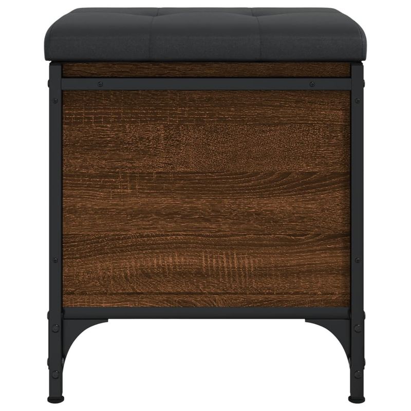Casa si Gradina - Mobilier - Canapele si coltare - Banchete - Banca de depozitare, stejar maro, 42x42x45 cm, lemn prelucrat - Infinity.ro
