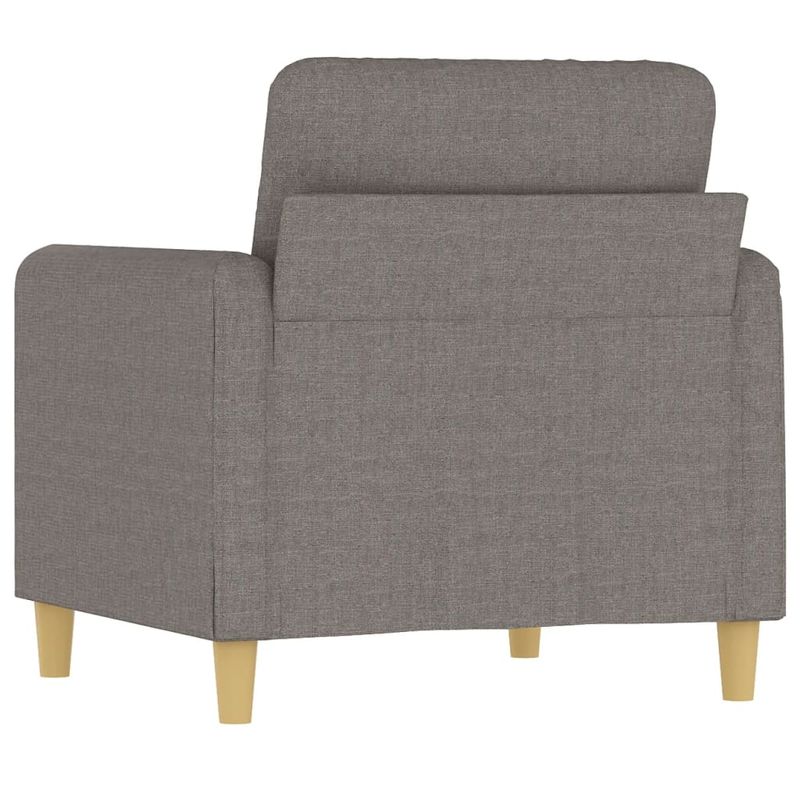 Casa si Gradina - Mobilier - Scaune si fotolii - Fotolii - Fotoliu canapea, gri taupe, 60 cm, material textil - Infinity.ro