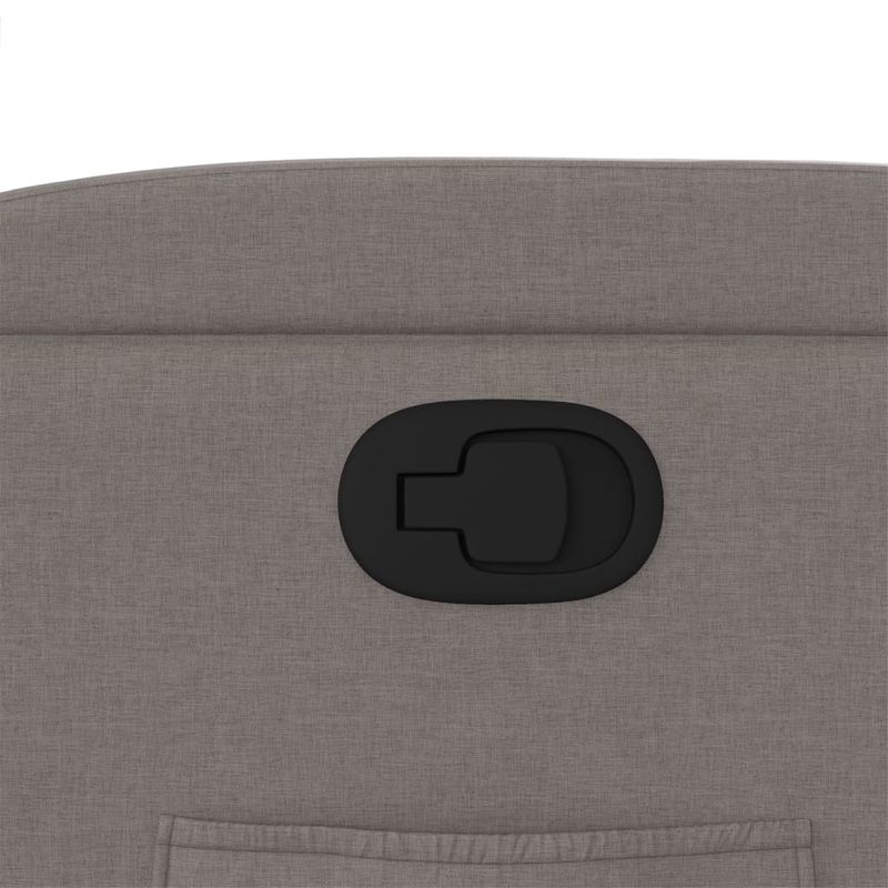 Casa si Gradina - Mobilier - Scaune si fotolii - Fotolii - Fotoliu rabatabil, gri taupe, material textil - Infinity.ro