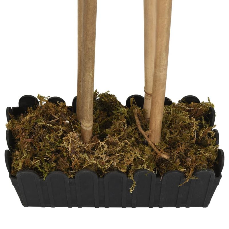 Casa si Gradina - Decoratiuni - Obiecte decorative - Plante artificiale - Arbore din bambus artificial 380 de frunze 80 cm verde, mărime 14x30x80 cm - Infinity.ro