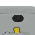 Ingrijire personala si Cosmetice - Sanatate si wellness - Articole wellness - Fotolii de masaj - Fotoliu de masaj rabatabil, gri deschis, textil - Infinity.ro