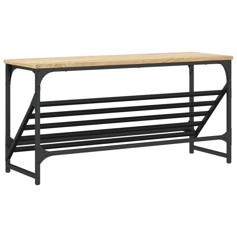 Casa si Gradina - Mobilier - Organizare si depozitare - Organizator incaltaminte - Suport de pantofi, stejar sonoma, 90x30x45 cm, lemn prelucrat - Infinity.ro