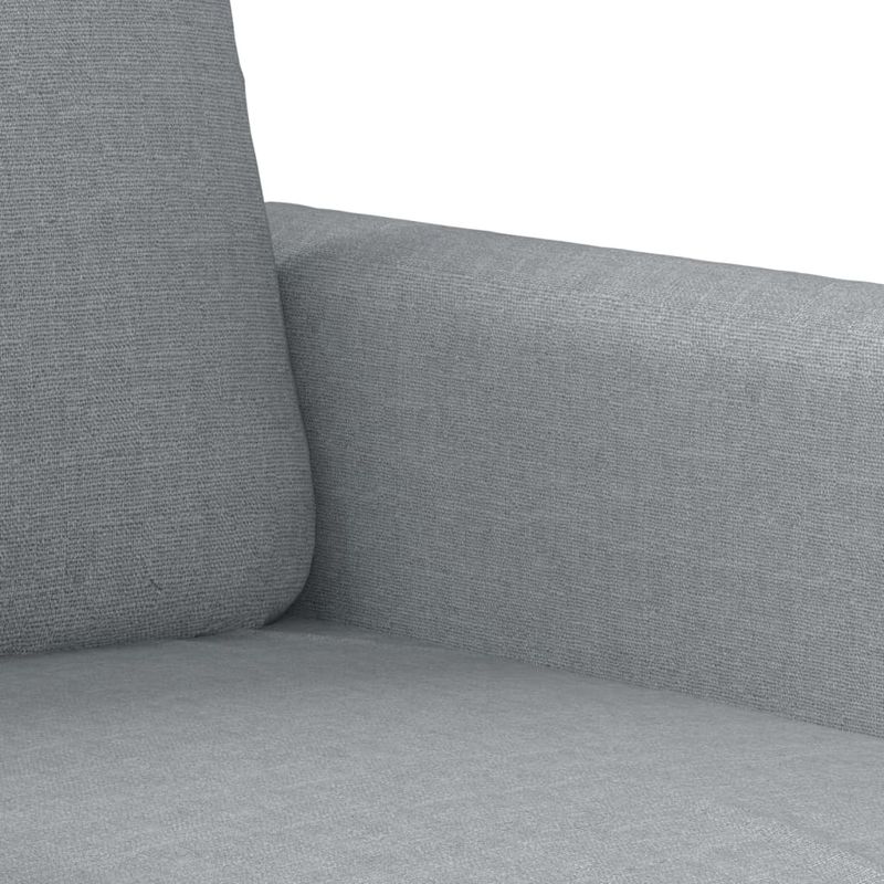 Casa si Gradina - Mobilier - Seturi de mobilier - Seturi living - Set de canapele cu perne, 3 piese, gri deschis, textil - Infinity.ro