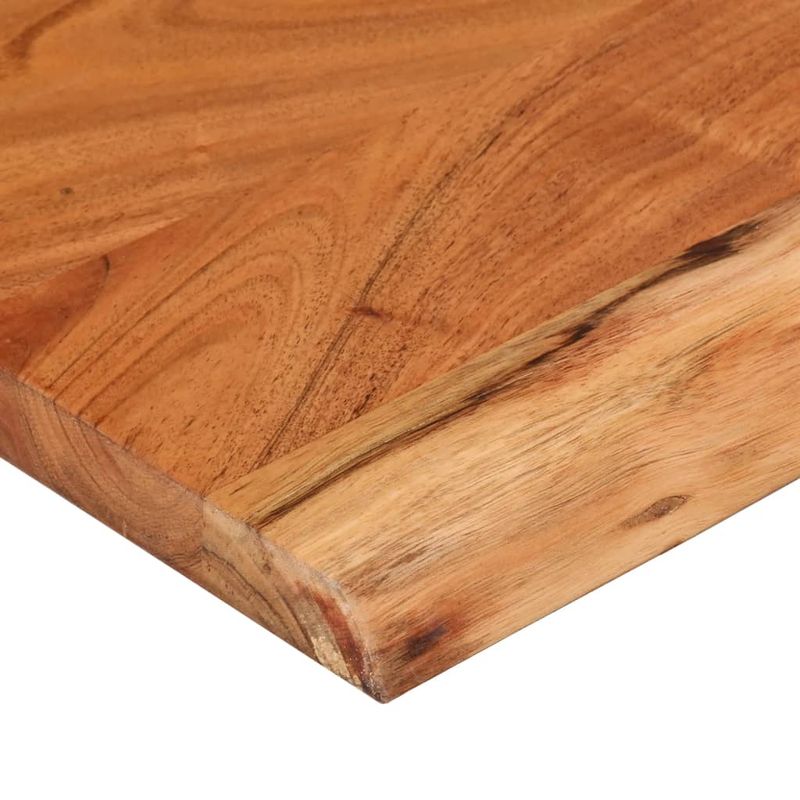 Casa si Gradina - Mobilier - Biblioteci si rafturi - Rafturi - Raft perete 100x30x3,8cm dreptunghiular lemn acacia margine vie - Infinity.ro
