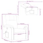 Ingrijire personala si Cosmetice - Sanatate si wellness - Articole wellness - Fotolii de masaj - Fotoliu de masaj rabatabil, maro, piele ecologica - Infinity.ro