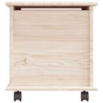 Casa si Gradina - Mobilier - Organizare si depozitare - Cutii depozitare - Cufar de depozitare cu roti „ALTA” 73x39,5x44 cm lemn masiv pin - Infinity.ro