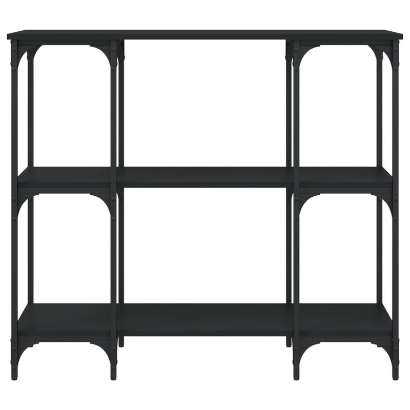 Casa si Gradina - Mobilier - Comode si corpuri - Console - Masuta consola, negru, 102x35x90 cm, lemn compozit - Infinity.ro