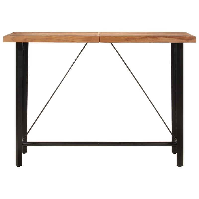 Casa si Gradina - Mobilier - Mese si birouri - Mese bucatarie si dining - Masa de bar, 150x70x107 cm, lemn masiv acacia si fier - Infinity.ro