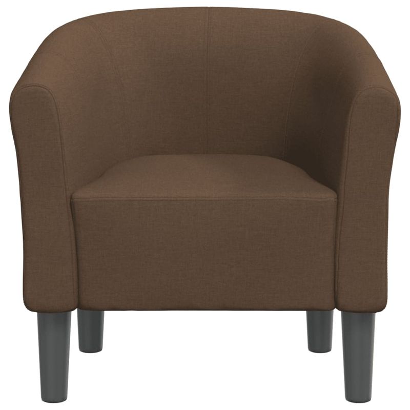Casa si Gradina - Mobilier - Scaune si fotolii - Fotolii - Fotoliu tip cuva, maro, material textil - Infinity.ro