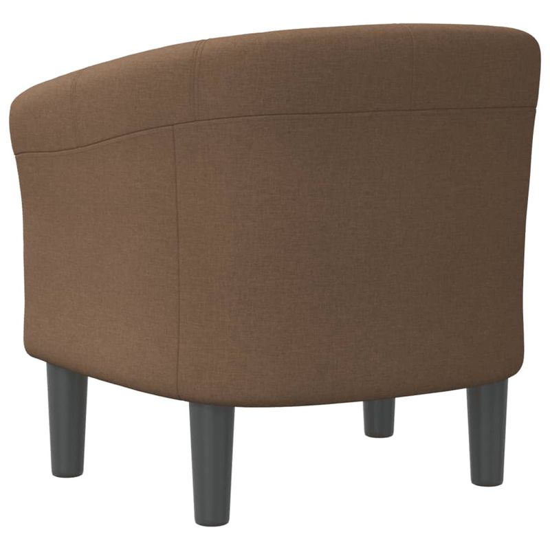 Casa si Gradina - Mobilier - Scaune si fotolii - Fotolii - Fotoliu tip cuva, maro, material textil - Infinity.ro