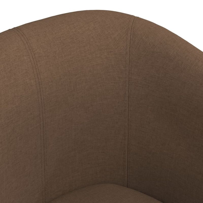 Casa si Gradina - Mobilier - Scaune si fotolii - Fotolii - Fotoliu tip cuva, maro, material textil - Infinity.ro