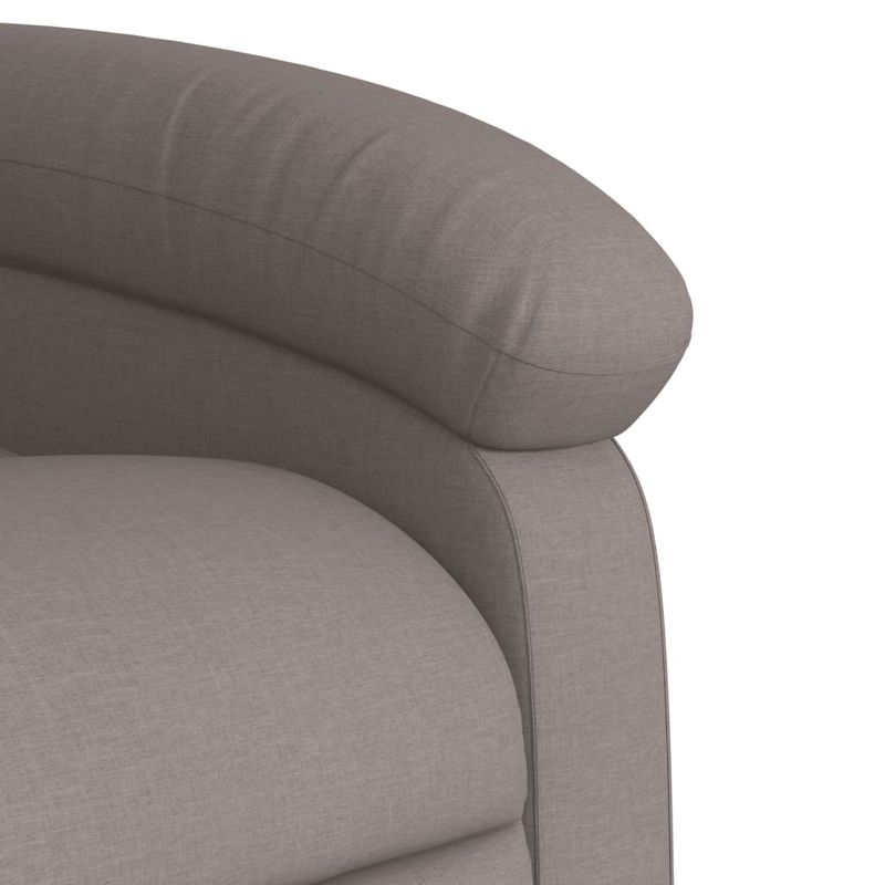 Ingrijire personala si Cosmetice - Sanatate si wellness - Articole wellness - Fotolii de masaj - Fotoliu de masaj rabatabil, gri taupe, material textil - Infinity.ro