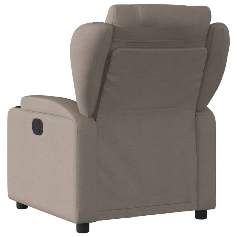 Casa si Gradina - Mobilier - Scaune si fotolii - Fotolii - Fotoliu rabatabil, gri taupe, material textil - Infinity.ro