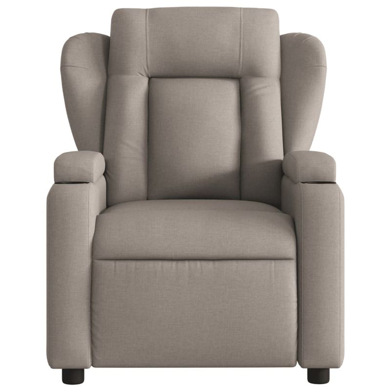Casa si Gradina - Mobilier - Scaune si fotolii - Fotolii - Fotoliu rabatabil, gri taupe, material textil - Infinity.ro
