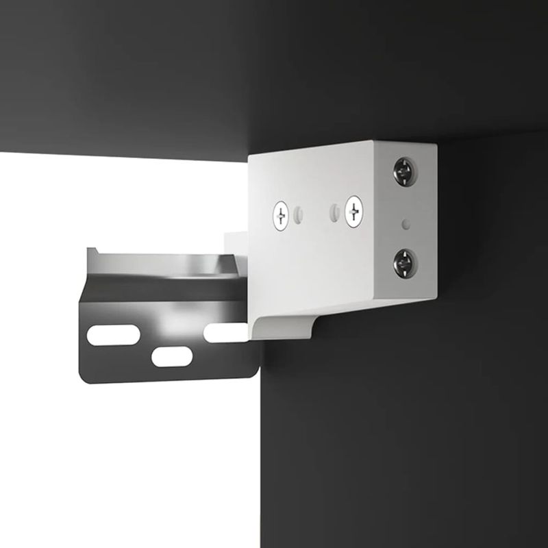 Casa si Gradina - Mobilier - Mobilier baie - Comode baie - Dulap cu oglinda si LED, negru, 70x16,5x60 cm - Infinity.ro