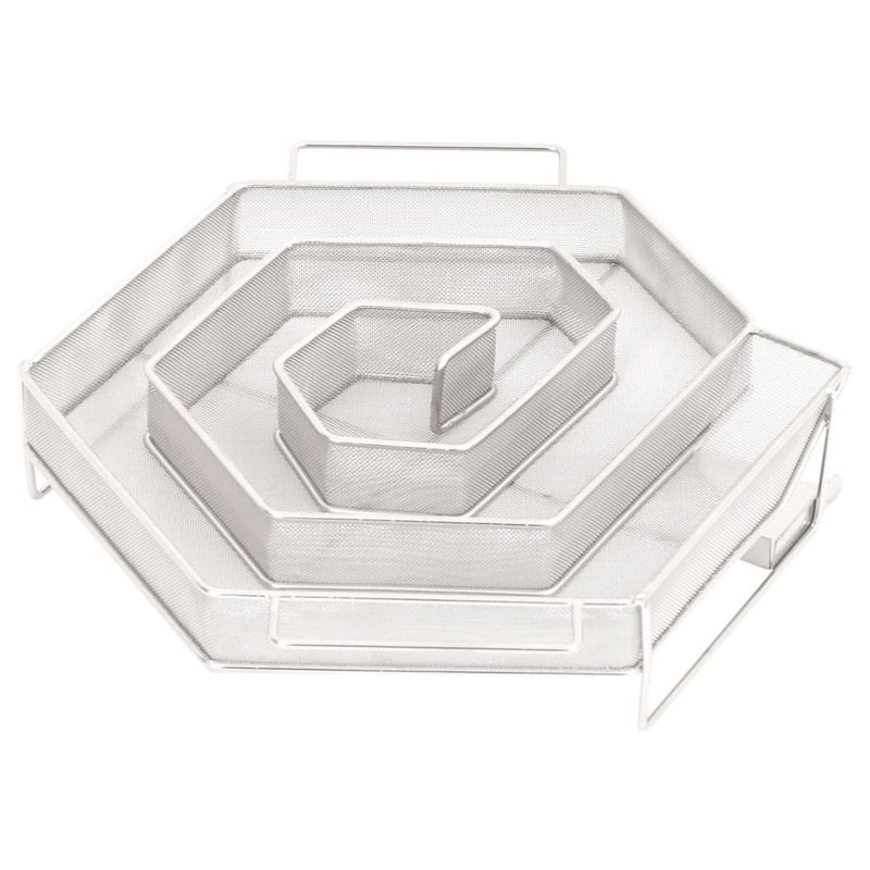 Casa si Gradina - Gradina si terasa - Gratare si accesorii - Accesorii gratare - Generator de fum rece cu 6 laturi 22,5cm otel inoxidabil rotund - Infinity.ro