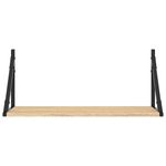 Casa si Gradina - Mobilier - Biblioteci si rafturi - Rafturi - Dulapuri de perete, 2 buc., stejar sonoma, 60x25x25,5 cm, lemn - Infinity.ro