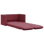 Casa si Gradina - Mobilier - Canapele si coltare - Canapele - Canapea extensibila 2 in 1, bordo, 112x174x55 cm, textil - Infinity.ro