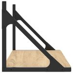 Casa si Gradina - Mobilier - Biblioteci si rafturi - Rafturi - Dulapuri de perete, 2 buc., stejar sonoma, 60x25x25,5 cm, lemn - Infinity.ro