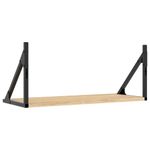 Casa si Gradina - Mobilier - Biblioteci si rafturi - Rafturi - Dulapuri de perete, 2 buc., stejar sonoma, 60x25x25,5 cm, lemn - Infinity.ro