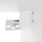 Casa si Gradina - Mobilier - Comode si corpuri - Comode - Comoda TV cu lumini LED, alb, 60x30x30 cm - Infinity.ro