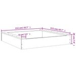 Jucarii, Copii si Bebe - Jucarii si jocuri - Jucarii de exterior - Jucarii pentru plaja si nisip - Cutie de nisip patrata cu scaune, maro miere, lemn masiv de pin, mărime 111x111x20 cm - Infinity.ro