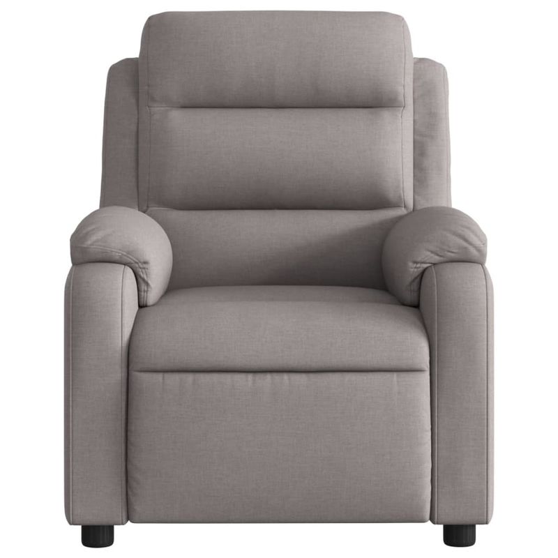 Casa si Gradina - Mobilier - Scaune si fotolii - Fotolii - Fotoliu rabatabil electric, gri taupe, material textil - Infinity.ro