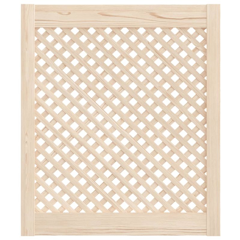 Casa si Gradina - Mobilier - Dulapuri si sifoniere - Dulapuri - Usi de dulap cu zabrele 2 buc. 59,5x69 cm, lemn masiv de pin - Infinity.ro