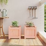 Casa si Gradina - Gradinarit si plante - Plante si ghivece - Ghivece si suporturi - Jardiniere de gradina, 2 buc., lemn masiv douglas - Infinity.ro