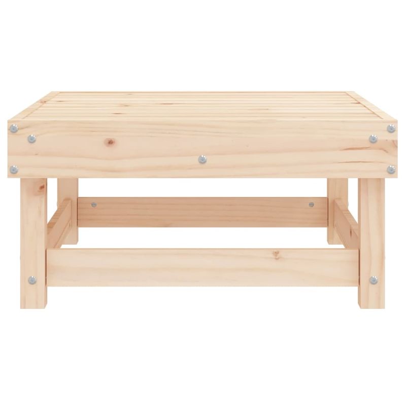 Casa si Gradina - Gradina si terasa - Mobilier exterior - Canapele si fotolii gradina - Taburet de gradina, lemn masiv de pin - Infinity.ro