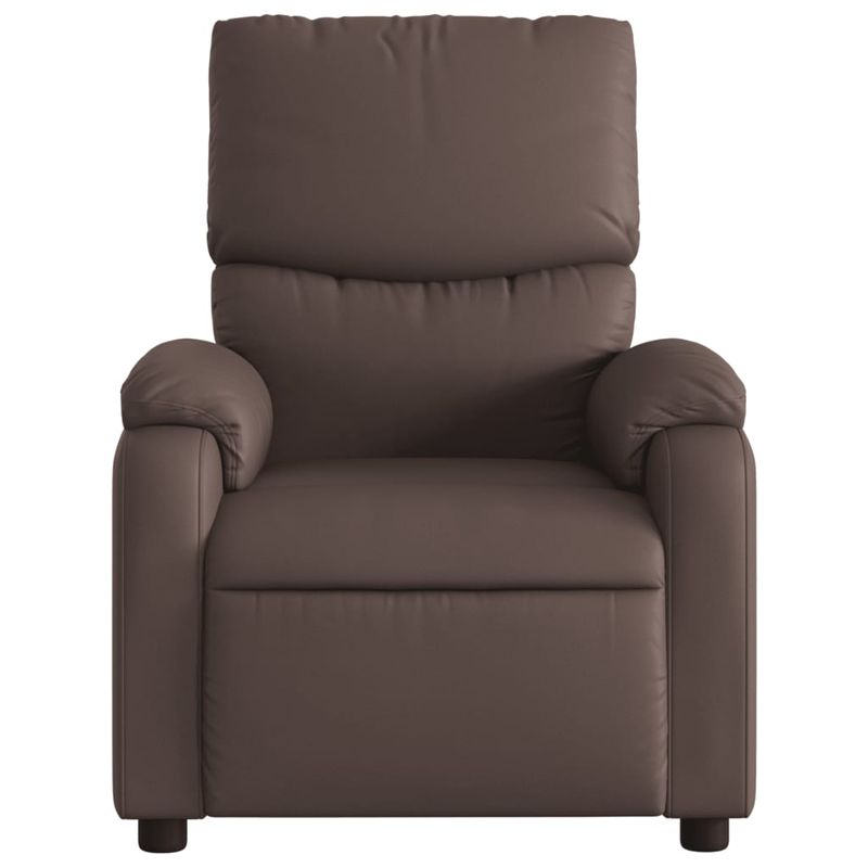 Casa si Gradina - Mobilier - Scaune si fotolii - Fotolii - Fotoliu rabatabil, maro, piele ecologica - Infinity.ro