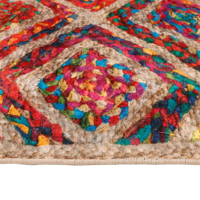 Casa si Gradina - Textile si covoare - Covoare - Covoare casa - Covor lavabil, multicolor, 190x300 cm, anti-alunecare, multicolor - Infinity.ro