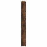 Casa si Gradina - Mobilier - Organizare si depozitare - Organizator incaltaminte - Pantofar cu oglinda, 5 niveluri, stejar fumuriu, 63x17x169,5 cm - Infinity.ro