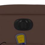 Ingrijire personala si Cosmetice - Sanatate si wellness - Articole wellness - Fotolii de masaj - Fotoliu electric de masaj rabatabil, maro, piele ecologica - Infinity.ro