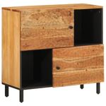 Casa si Gradina - Mobilier - Comode si corpuri - Comode - Dulap lateral, 80x33x75 cm, lemn masiv de acacia - Infinity.ro