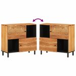Casa si Gradina - Mobilier - Comode si corpuri - Comode - Dulap lateral, 80x33x75 cm, lemn masiv de acacia - Infinity.ro