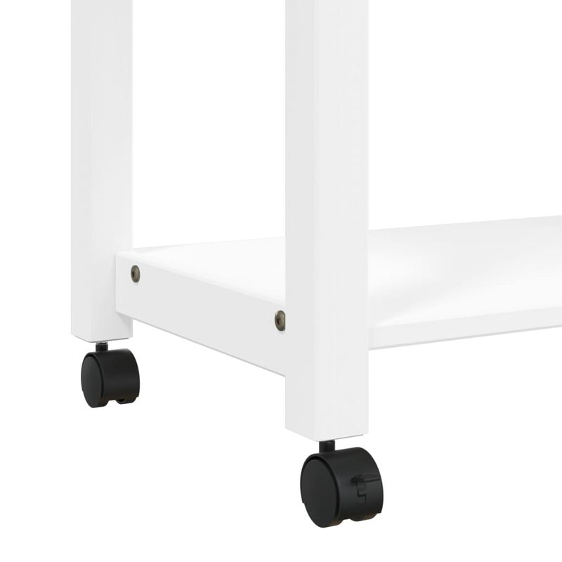 Casa si Gradina - Bucatarie si vesela - Ustensile bucatarie - Cosuri servire - Carucior de bucatarie „MONZA”, 84x40x90 cm, lemn masiv de pin - Infinity.ro