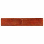 Casa si Gradina - Mobilier - Canapele si coltare - Banchete - Banca de gimnastica, maro, 160 cm, piele naturala - Infinity.ro