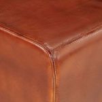 Casa si Gradina - Mobilier - Canapele si coltare - Banchete - Banca de gimnastica, maro, 160 cm, piele naturala - Infinity.ro